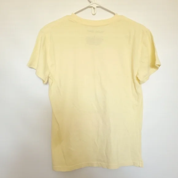 BRITNEY SPEARS STRONGER GRAPHIC TEE YELLOW PINK SHORT SLEEVE WOMENS ( S ) - Picture 4 of 8